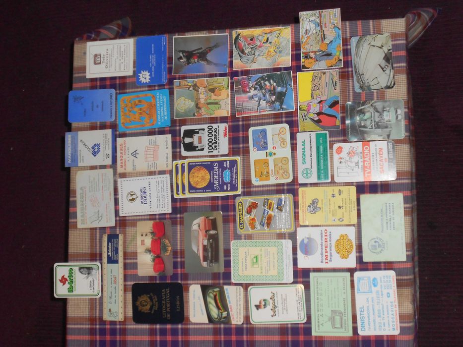 Grande coleccao calendarios bolso diversos anos 80 e 90 - 241 disponiv