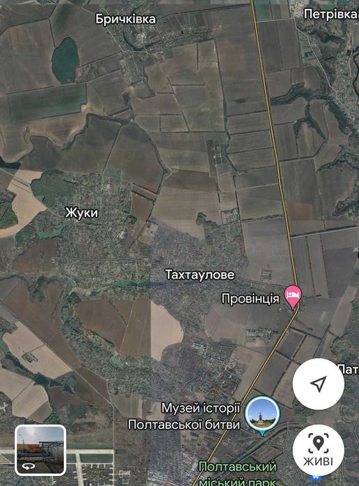 Продам хорошу рівну земельну ділянку 0,24 га в с.Жуки,вул.Короленка 2а