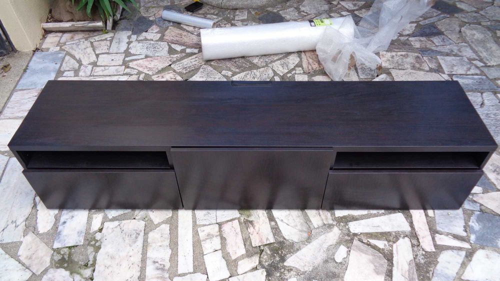 BESTÅ Móvel TV Selsviken, 180x42x39 cm