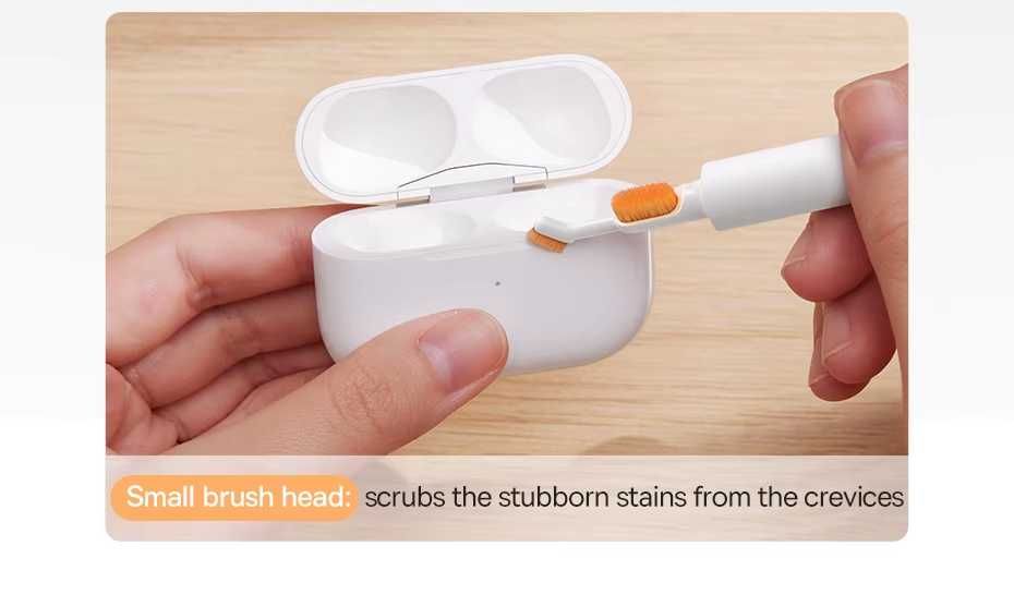 Ручка для чищення навушників Baseus Bluetooth для Airpods Pro