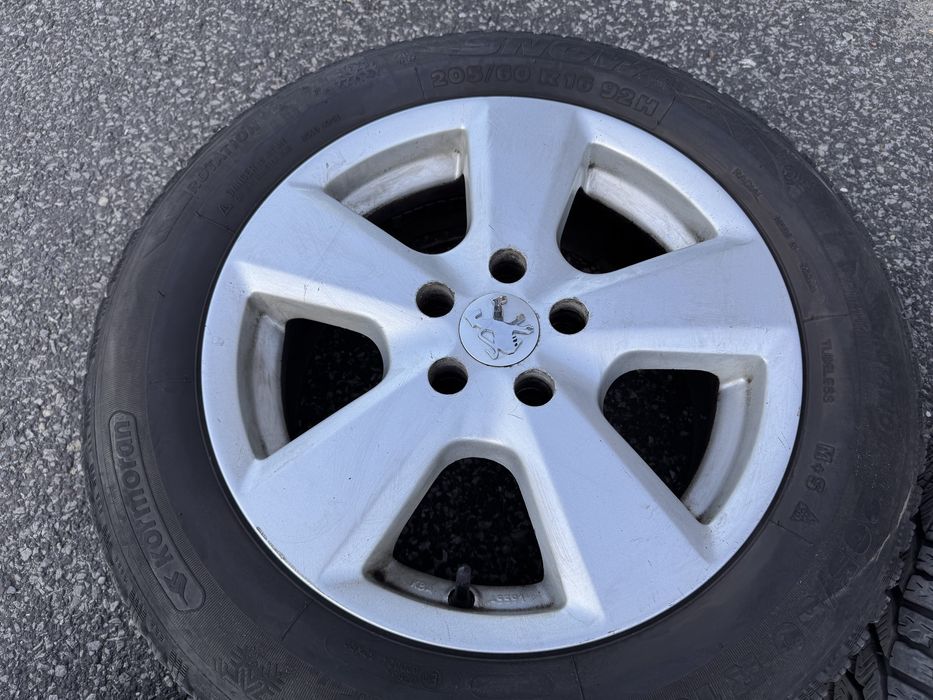 Kola Alufelgi z oponami 5x108 16” Peugeot Citroen