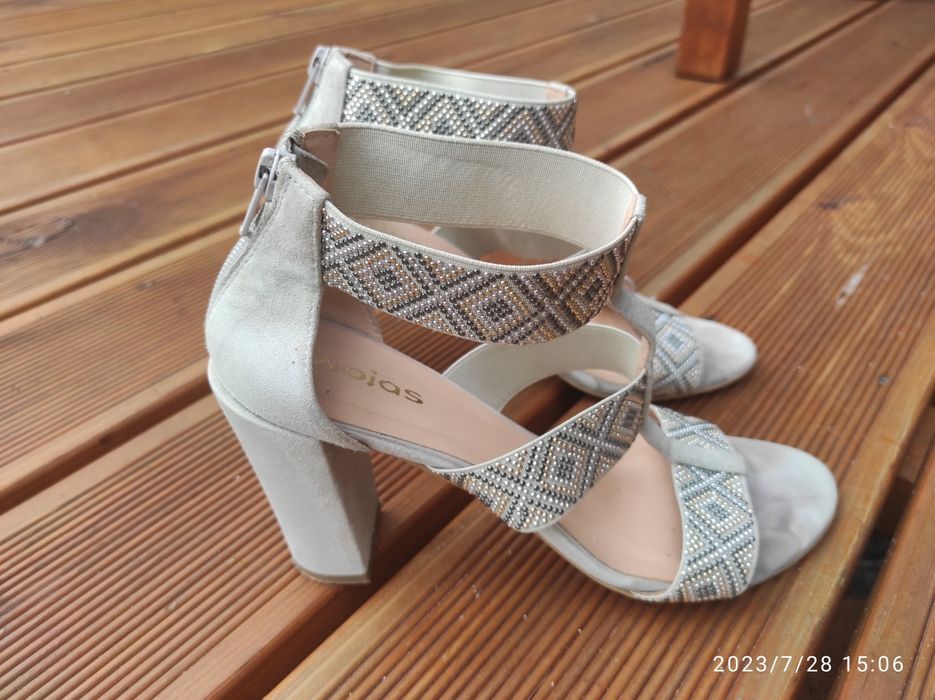 Sandały etno Boho Wojas 40