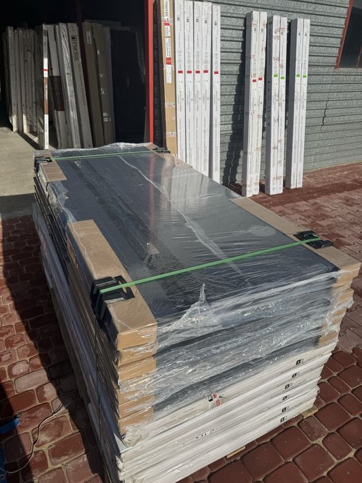 drzwi wejściowe Pantor zewnętrzne ocieplane Sofia 03 antracyt 90 L/P