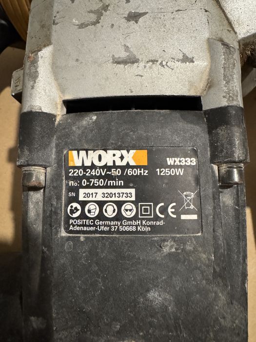 Worx, перфоратор, отбойнік, отбойник