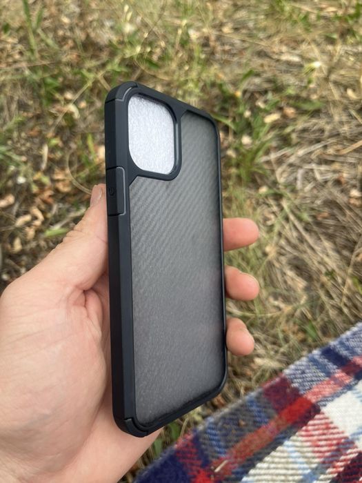 Чохол для Iphone 12 12pro противоударний з захисним склом