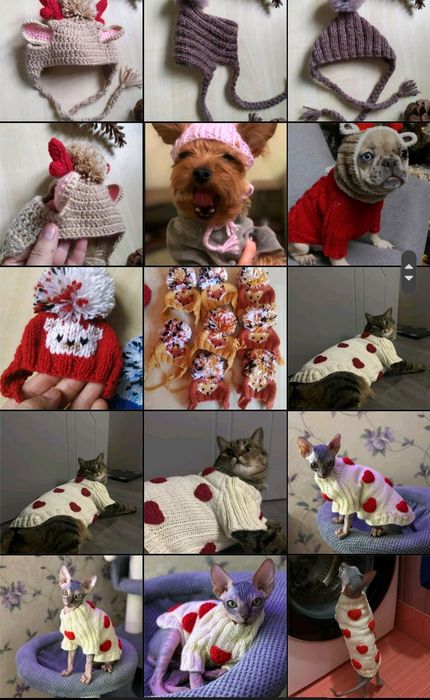 Одежда для собак свитер для кота шапка для собачки одежда для кошки