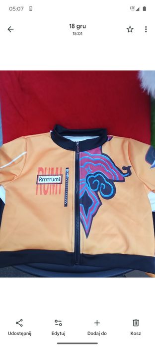 Strój karnawałowy Rumi rozmiar 120/130