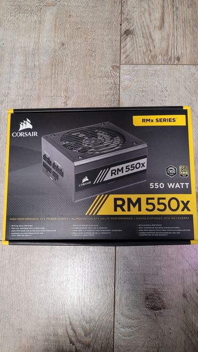Zasilacz Corsair RM 550X 80 Gold+ Gwarancja