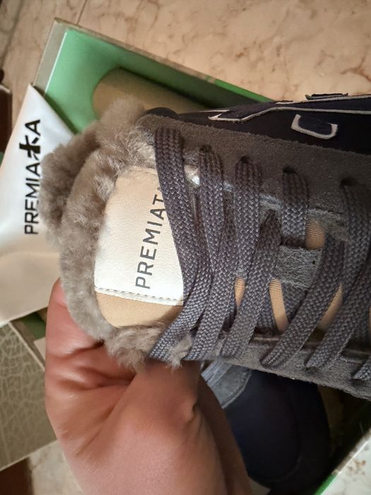 Кросівки premiata жіночі на хутрі