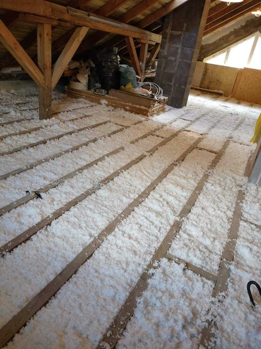 Termoizolacje wełną , celulozą, Naprawa ocieplenia poddaszy