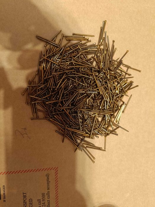 Stare małe gwoździe