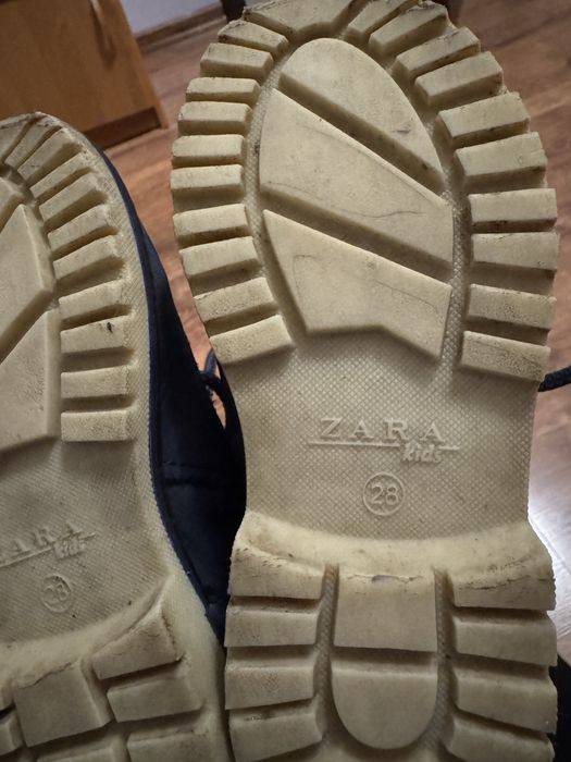 Buty zimowe Trapery ocieplane ZARA rozm.28