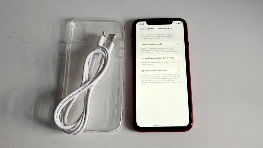 Iphone Xr Product Red 64GB, zadbany, sprawny, bateria 100%