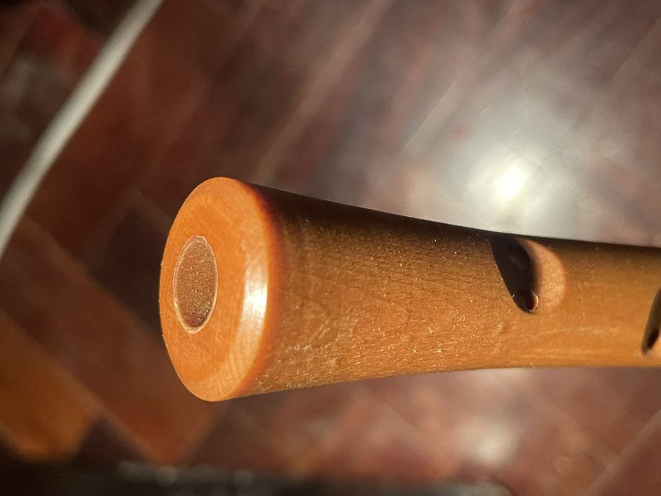 Flauta marca Zamir para iniciantes anos 70