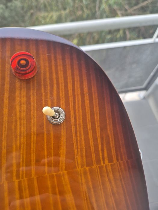 Guitarra prs se tobacco burst