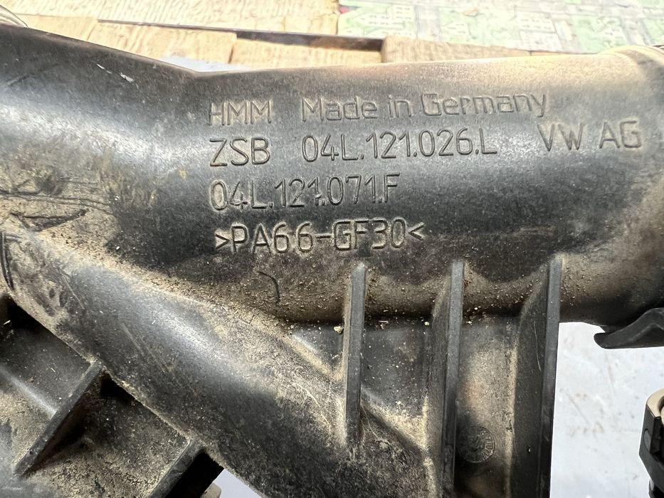 VW T6 корпус термостата фланець Фольксваген Т6 Транспортер