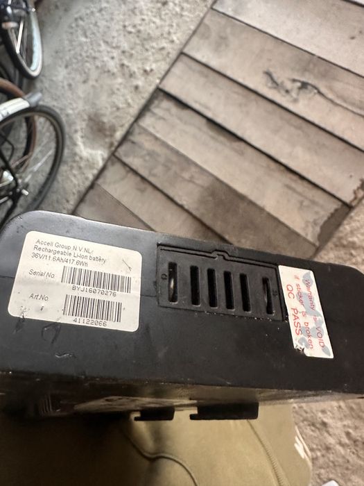 Bateria sparta/batavus 36V/8.8Ah