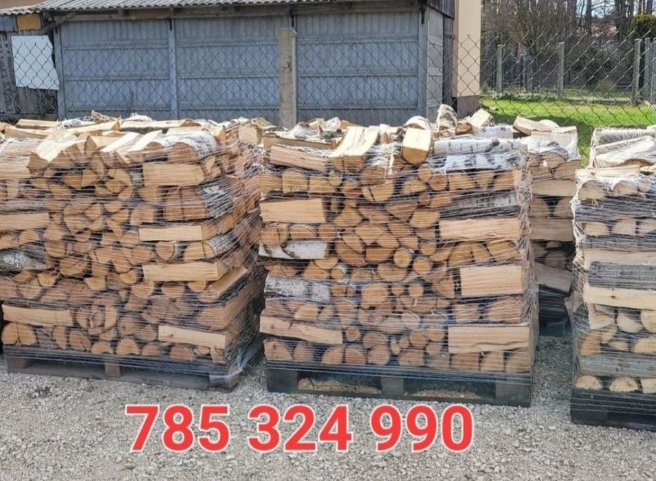 Drewno opałowe i kominkowe buk, osika, brzoza, sosna, dąb