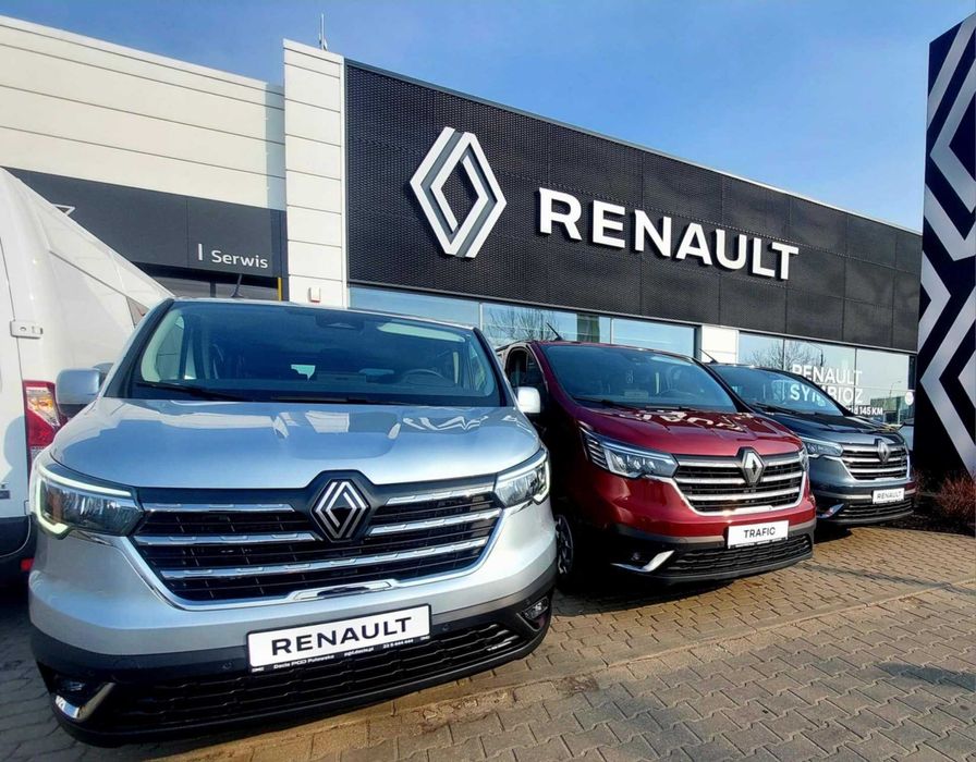 Wynajem busa 9-osobowego Renault Trafic 2.0 2025 extralong