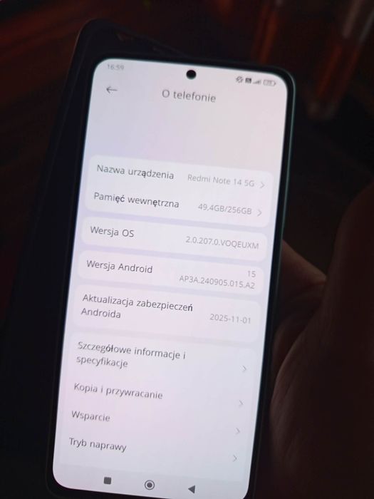 Sprzedam nowy tel redni note 14 5g