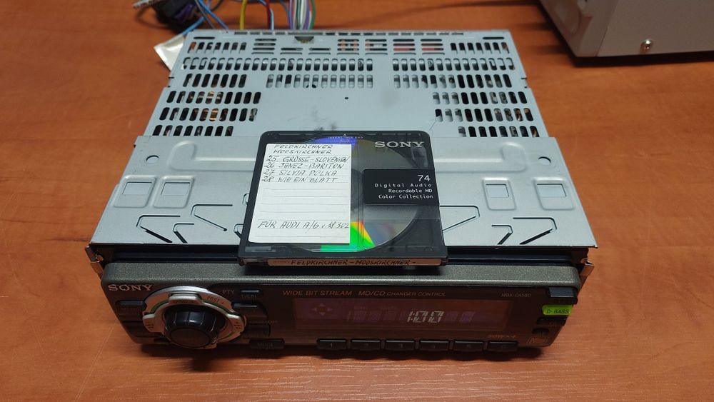 SONY MDX-CA580 minidisc sprawny