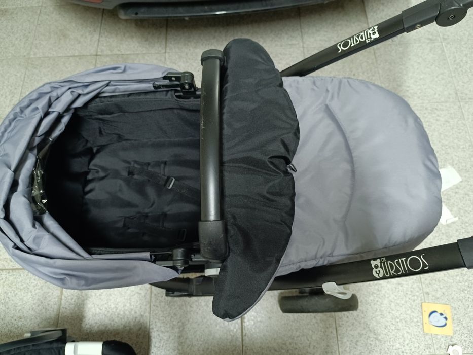 Carrinho+babycook ursitos