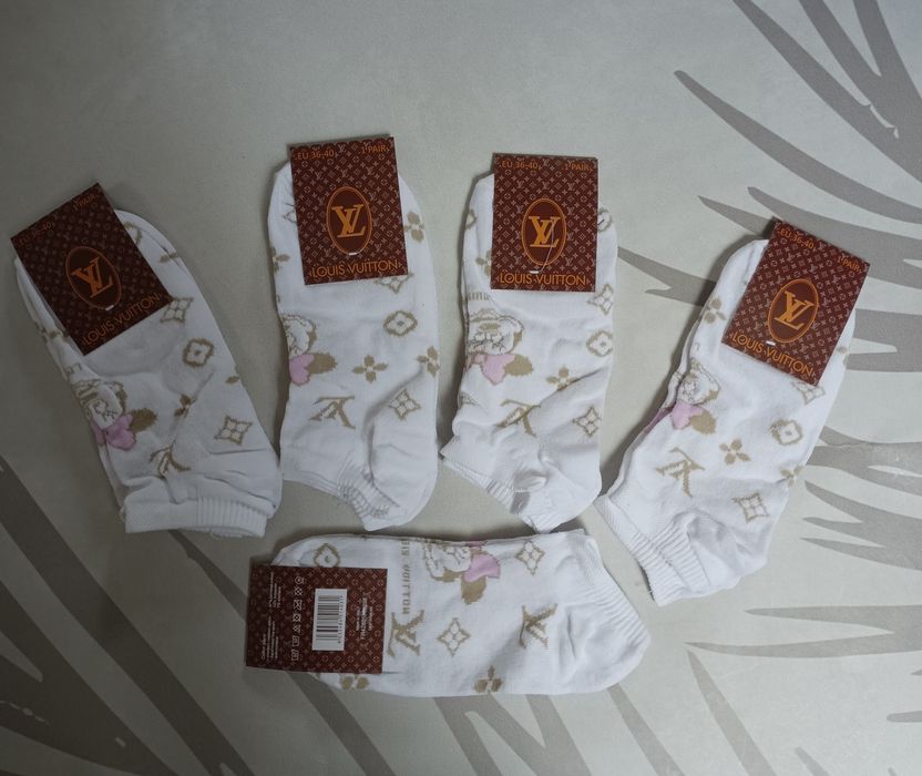 Skarpetki damskie paczka 5 par Jakość Ekstra Premium Bawełna
