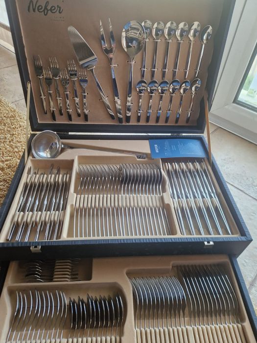 Faqueiro NEFER – Elegância Intemporal, Novo