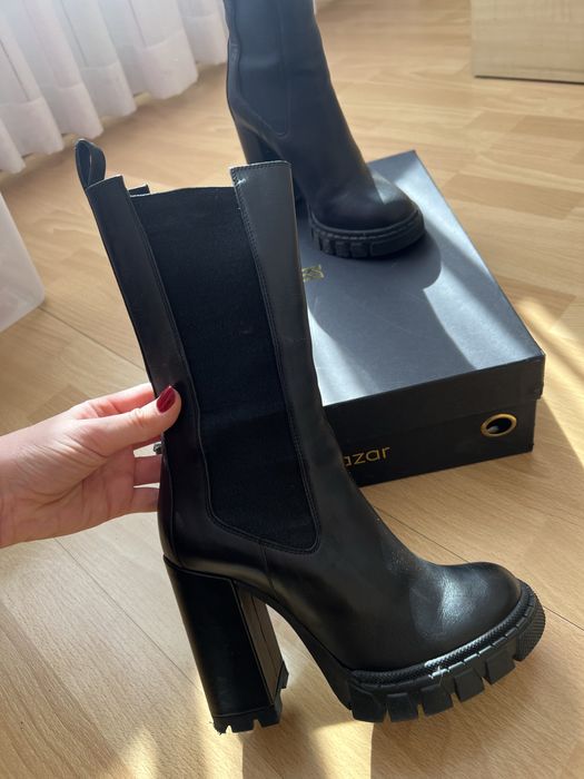 Kozaki trapery Kazar na obcasie