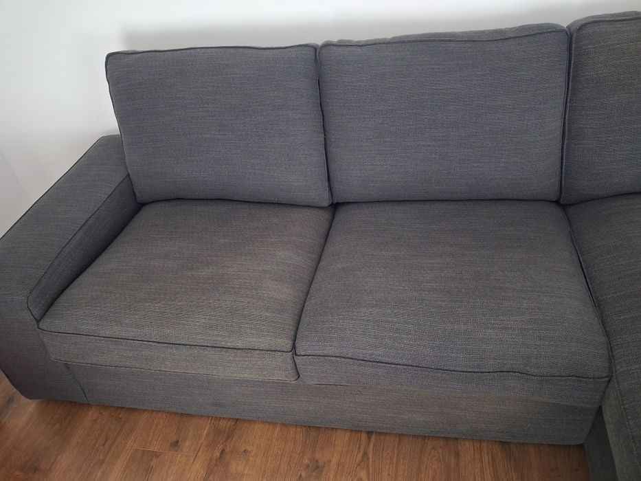 Sofa 3 lugares com chaise longue