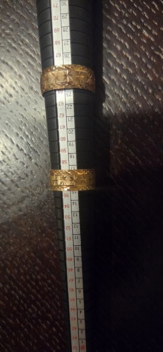 Obrączki ślubne złote grawer