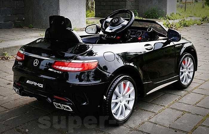 BAWIBUS.PL Auto samochód na akumulator MERCEDES S63 autko dla dzieci