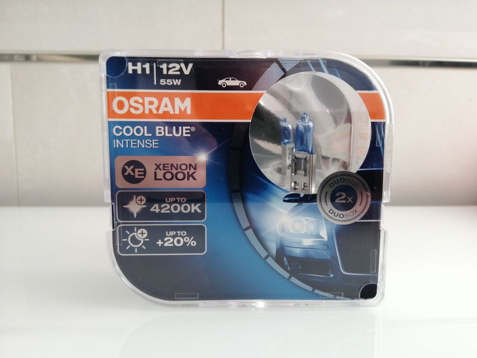 Lâmpadas H1/H4 OSRAM Cool Blue Intense NEXT Gen/Cool Blue Intense