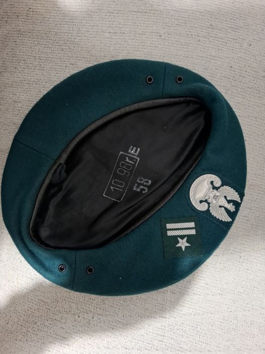 Beret WP Zielony Wojsk Lądowych MON rozmiar 58.