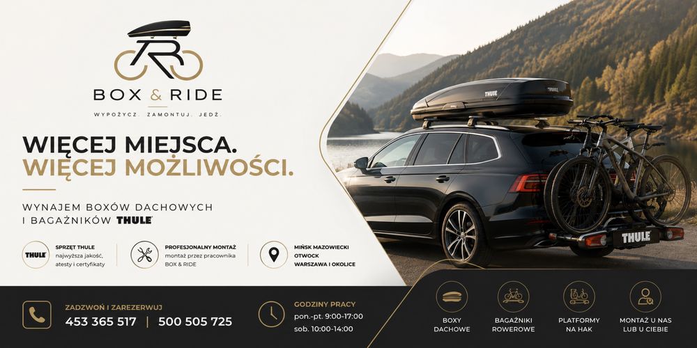Wynajmę bagażnik dachowy