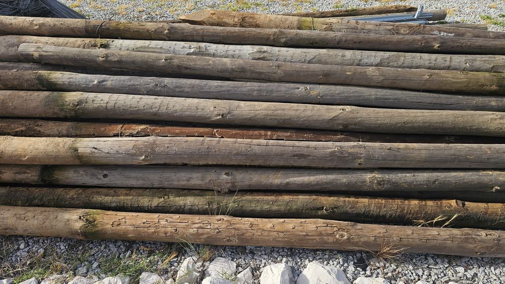 Postes ou estacas  madeira