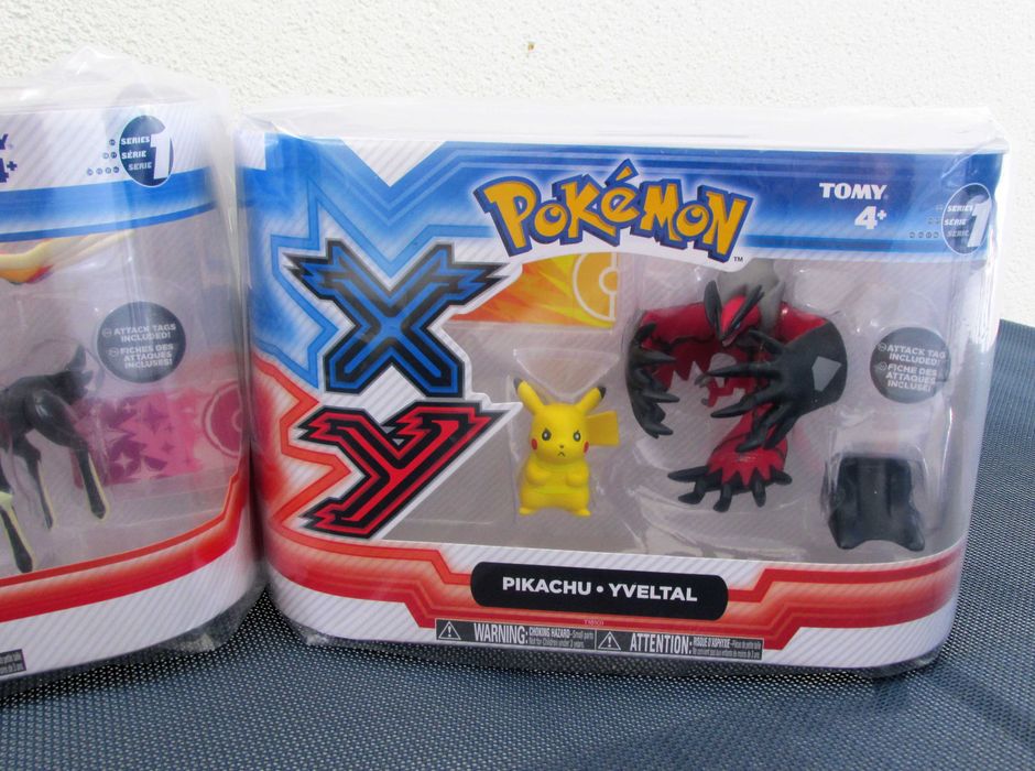 Pokemon XY Pikachu Xerneas, Pikachu Yveltal Novos e Selados