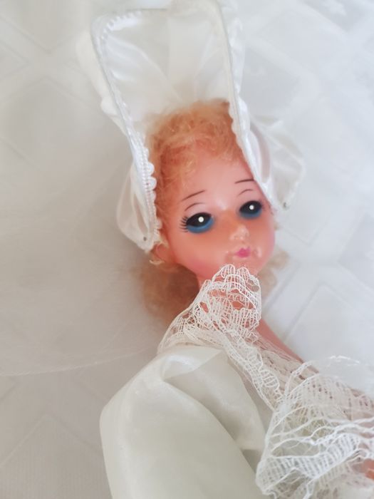 lalka piękna dama 62 cm wysoka PRL