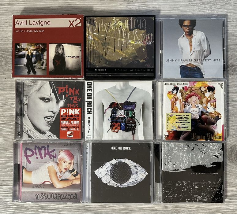 Музика на CD дисках, видання USA EU Japan (фірмові) rock, alternative, britpop, pop punk, indie