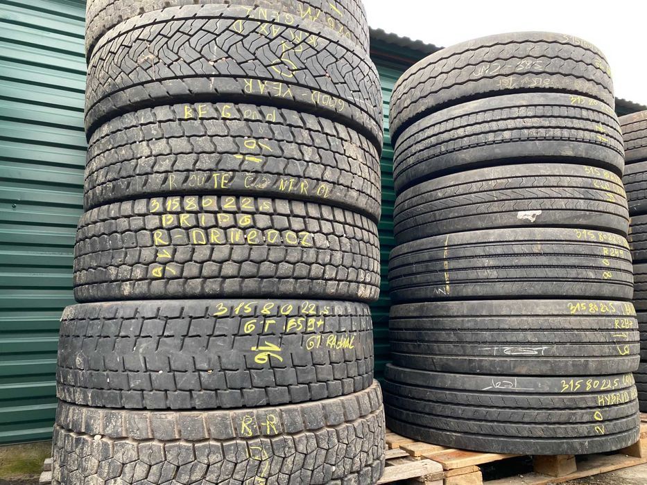 Вантажна шина 315/80R22.5 GTRadial GT659+ (13мм) ВЕДУЧА вісь 1шт