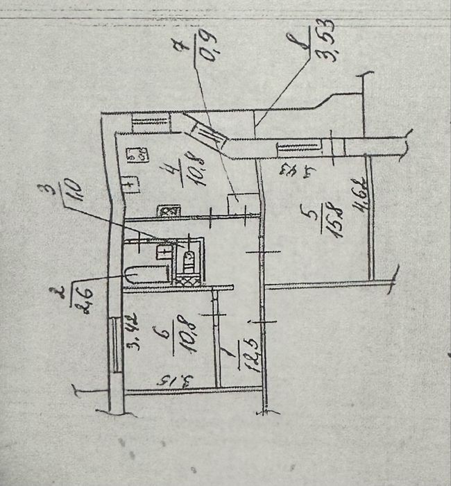 Продам 2-х ком Левобережный -3 ,пр.Мира Караван