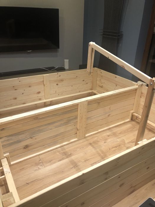 Stelaż do lampy grzewczej kojec porodowy