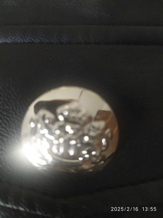 Czarna mini spódniczka z ekoskórki