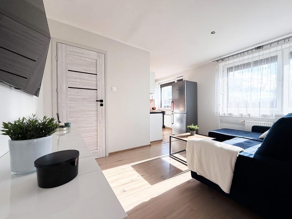 Mieszkanie 3 pokoje | 43m | widok na gory | teren zamknięty | centrum