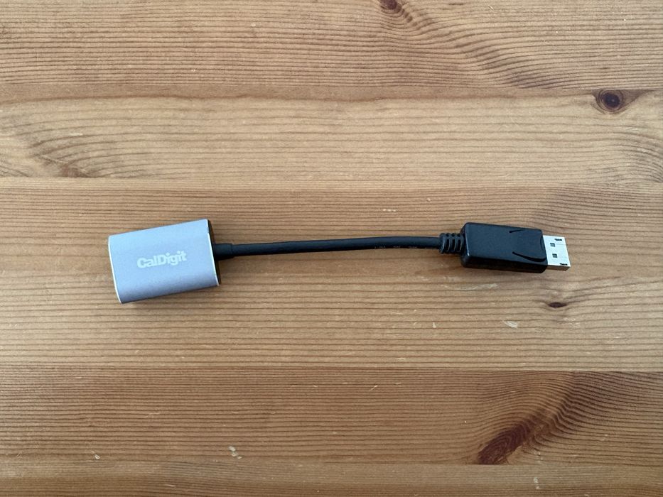 Adapter przejściówka CalDigit DisplayPort DP++ 1.2a do HDMI 2.0 aktywny active 4K 60Hz 6Gbps do TS3/TS3+/TS4/TS4+ HDCP 2.2