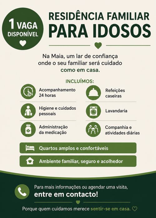Casa de acolhimento/moradia com espaço exterior