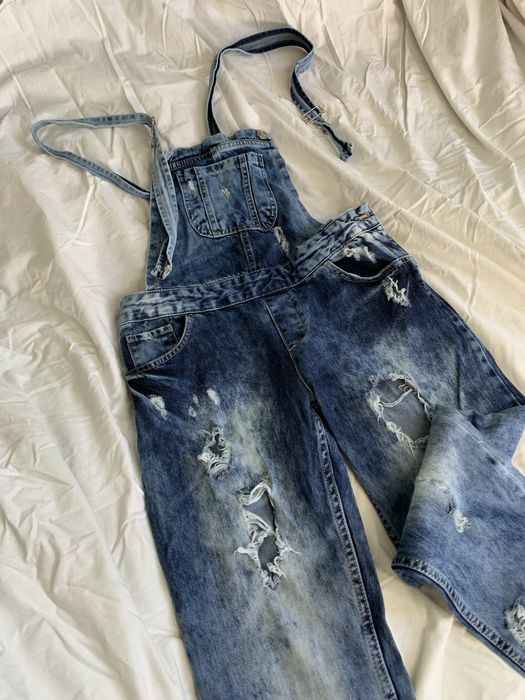 Джинсовий комбінезон жіночий розмір М