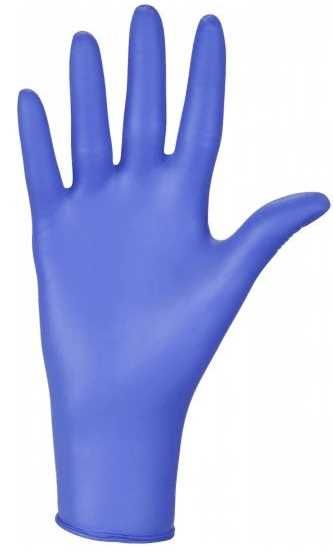 Rękawice nitrylowe 100 szt. nitrylex basic dark blue 7-s - 10 kpl.