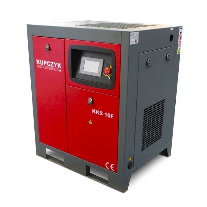 Kompresor śrubowy 7,5 kw  KKS 10 F 360-950 l/min Kupczyk