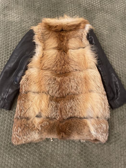 Жилетка- куртка з хутра лисиці дитяча
